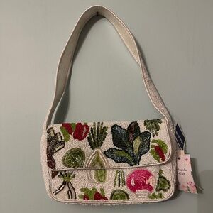 Vegetable beaded bag